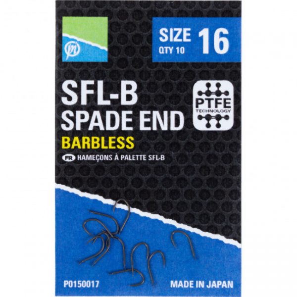 PRESTON SFL-B SPADE END HOOKS