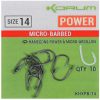 Korum Xpert Power Micro Barbed Hooks 6 (KHXPB/06)