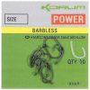Korum Xpert Power Barbless Hooks 6 (KHXP/06)
