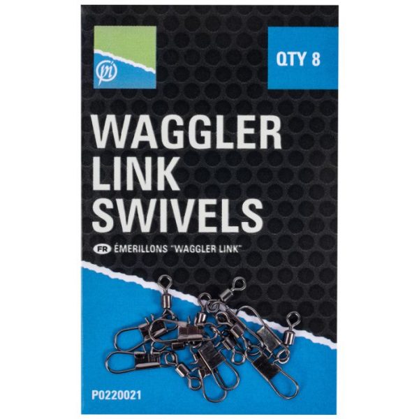 PRESTON WAGGLER LINK SWIVELS