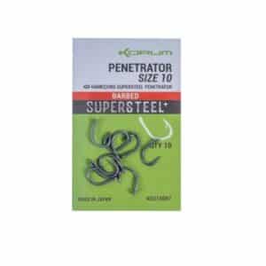 Korum Supersteel Penetrator Barbed Hooks (K0310086-88)