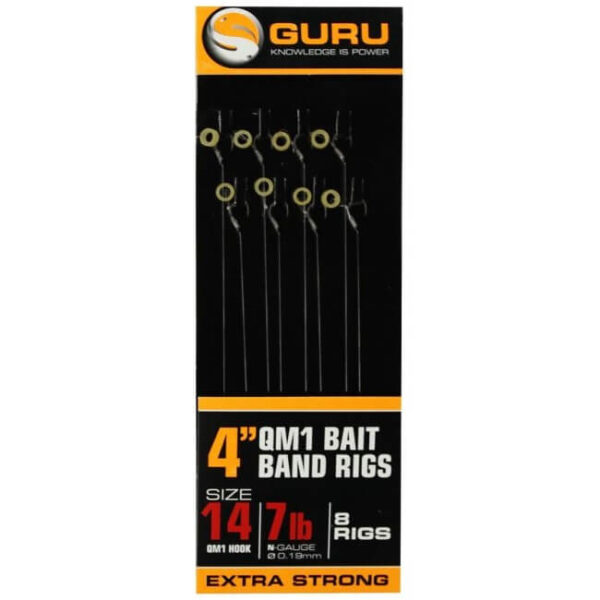 Guru QM1 Bait Band Ready Rigs 10CM (GRR-033-036)