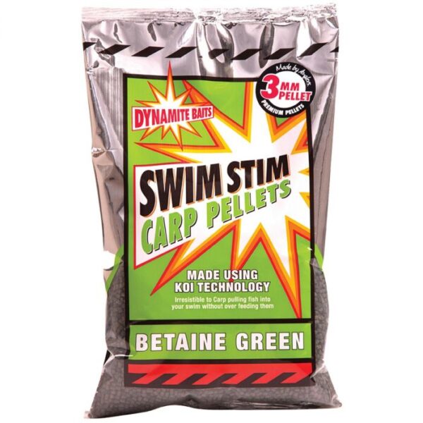 Dynamite Baits Swim Stim Betaine Green Pellets (DY100-1400)