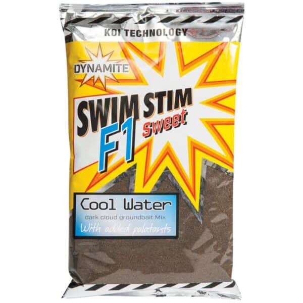 Dynamite Baits Swim Stim F1 Sweet Dark Cool Water Groundbait 800G (DY1411)