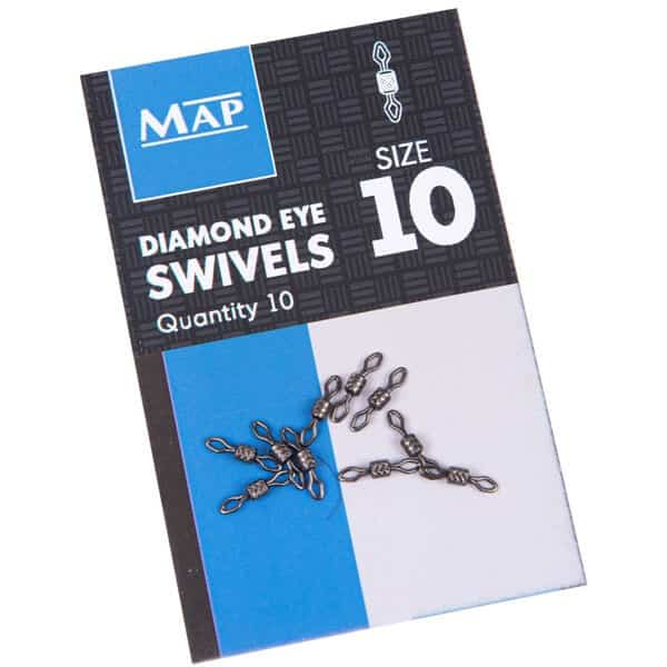 Map Diamond Eye Swivels (R1036-38)