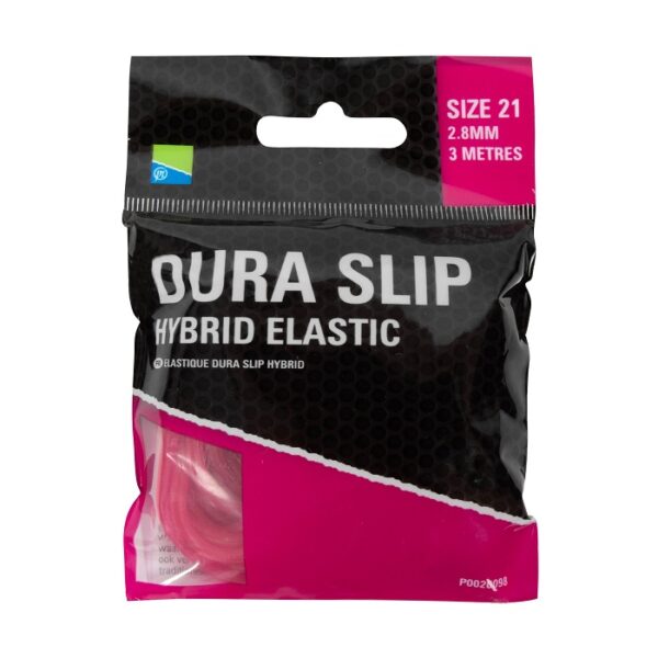Preston Dura Slip Hybrid Elastic 3M - 21 2.8MM Pink