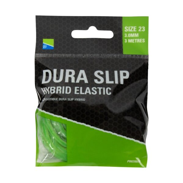 Preston Dura Slip Hybrid Elastic 3M - 23 3.0MM Green