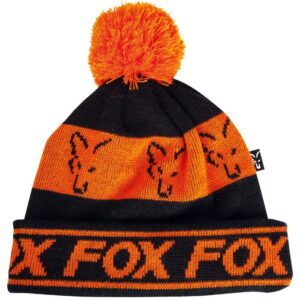 Fox Black & Orange Lined Bobble (CPR991)