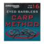 Drennan Eyed Barbless Carp Method Hooks 8 (HEBMT008)
