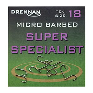 Drennan Super Specialist Hooks (HESS002-020)