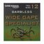 Drennan Wide Gape Specialist Barbless Hooks 4 (HEWGSB004)
