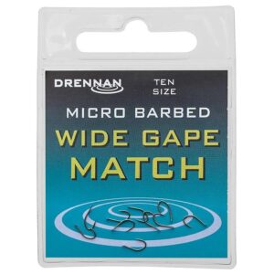 Drennan Wide Gape Match Hooks (HSWGMM014-022)