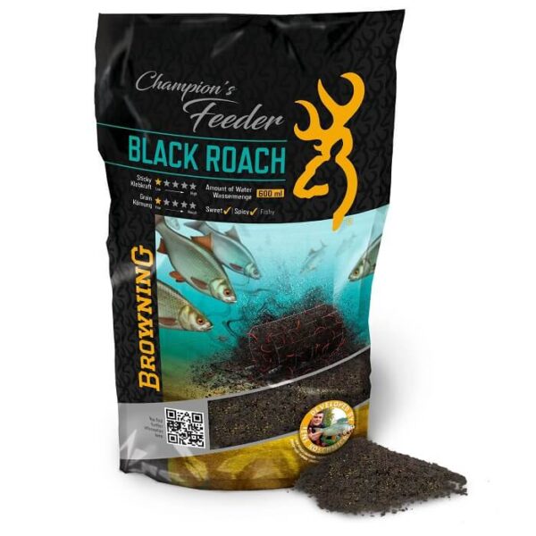 Browning Champion’s Feeder 1KG - Black Roach