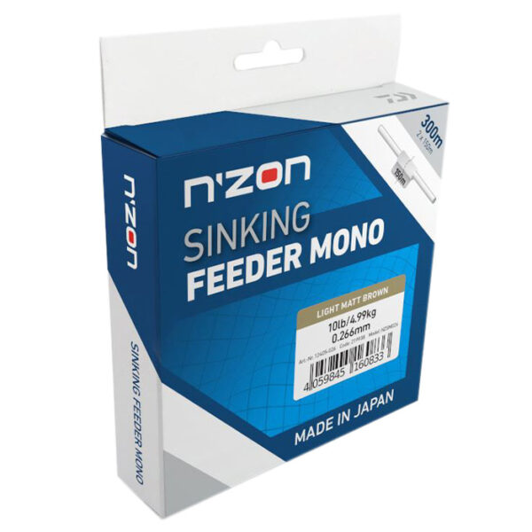 Daiwa N'Zon Sinking Feeder Mono 300M (12405-016-030) - Image 2