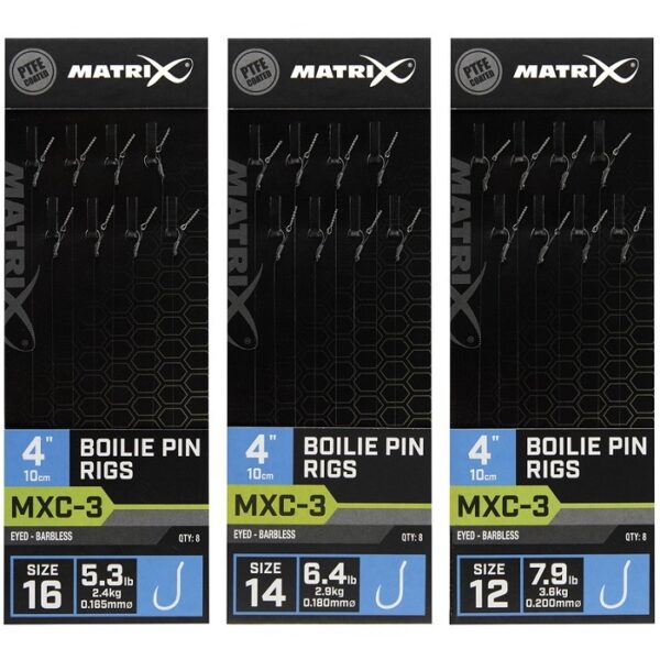 Matrix MXC-3 Boilie Pin Rigs 10CM
