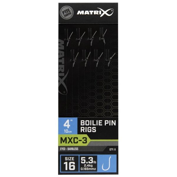 Matrix MXC-3 Boilie Pin Rigs 10CM (GRR073-075) - Image 2