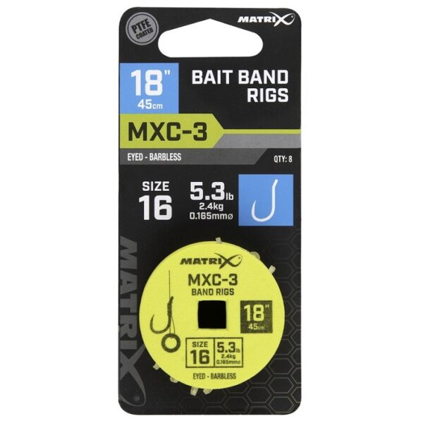 Matrix MXC-3 Bait Band Rigs 45CM (GRR091-093) - Image 2