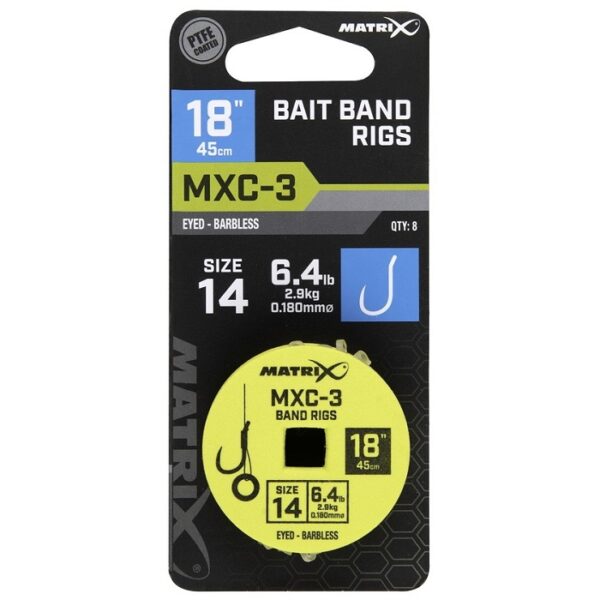 Matrix MXC-3 Bait Band Rigs 45CM (GRR091-093) - Image 3