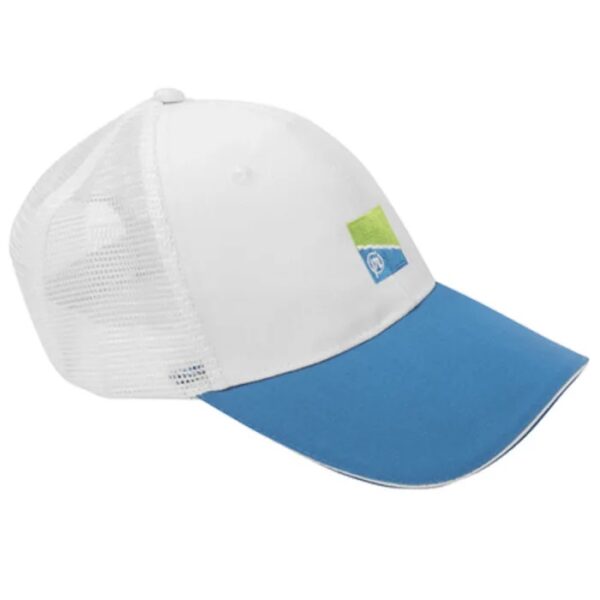 Preston White Mesh Cap