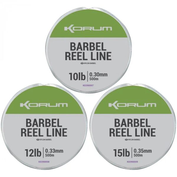 Korum Barbel Reel Line 500M