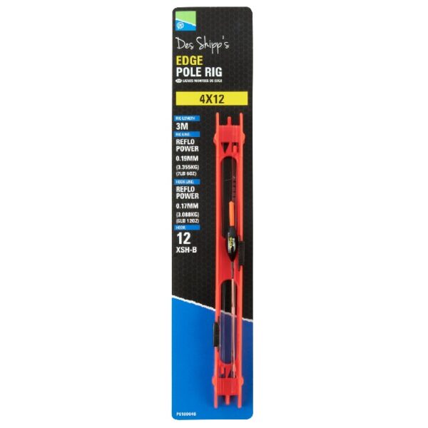 Preston Edge Pole Rigs