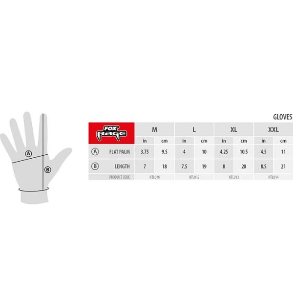 Fox Rage Gloves (NTL012-018) - Image 2