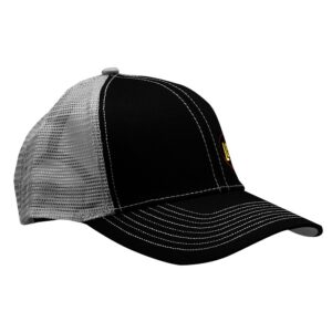 Lew's Black/Grey Mesh Tracker Hat (LBGH)