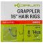 Korum Grappler Hair Rigs Barbed 38CM 8 - 0.30MM (K0310162)