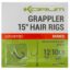 Korum Grappler Hair Rigs Barbed 38CM 12 - 0.26MM (K0310164)