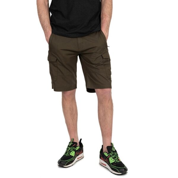 Fox Collection Green & Black LW Cargo Shorts (CCL256-261) - Image 2