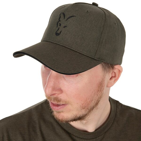 Fox Collection Green & Black Baseball Cap (CHH016) - Image 2