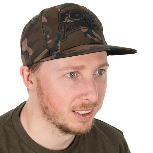 Fox Camo Flat Peak Snapback Cap