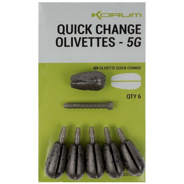 Korum Quick Change Olivettes (K0310174-77) - Image 5