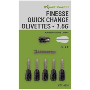 Korum Finesse Quick Change Olivettes (K0310215-16)