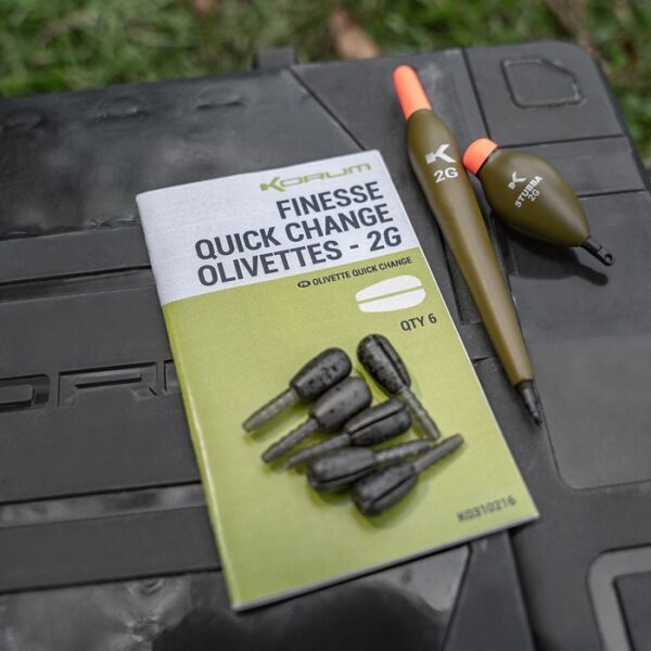 Korum Finesse Quick Change Olivettes (K0310215-16) - Image 4