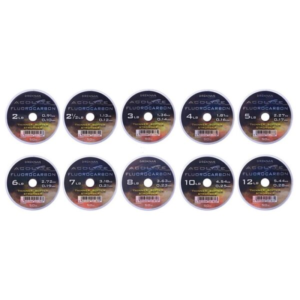 Drennan Acolyte Fluorocarbon 50M (LCA) - Image 2