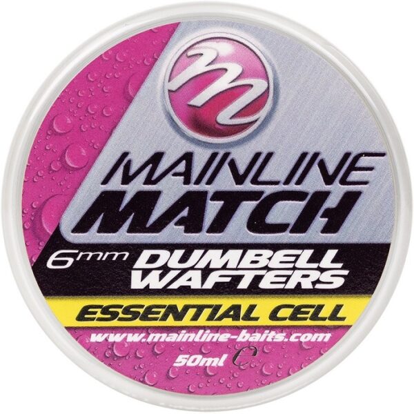 Mainline Match Dumbell Wafters 6mm - Essential Cell