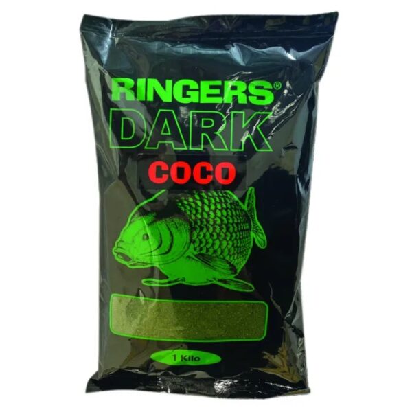 Ringers Dark Green Groundbait 1KG - Coco