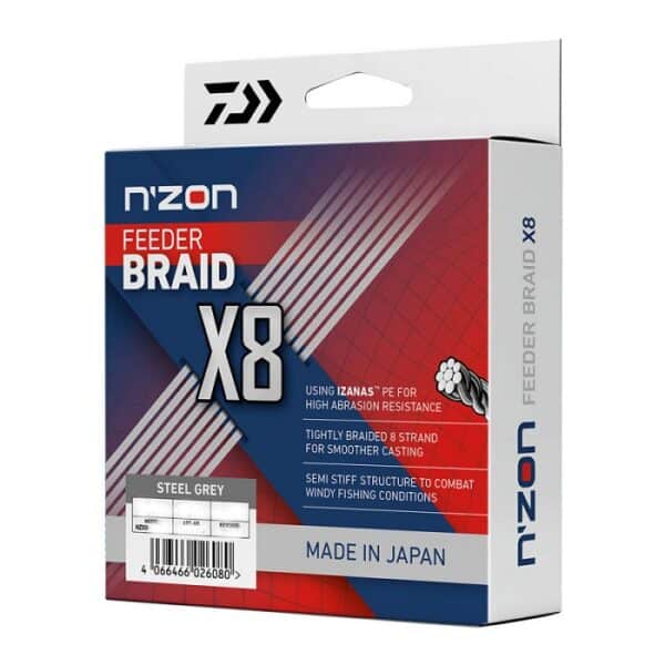 Daiwa N'Zon X8 Feeder Braid 150m (12410-108-112) - Image 2