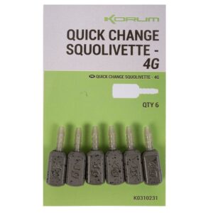 Korum Quick Change Squolivettes (K0310231-33)