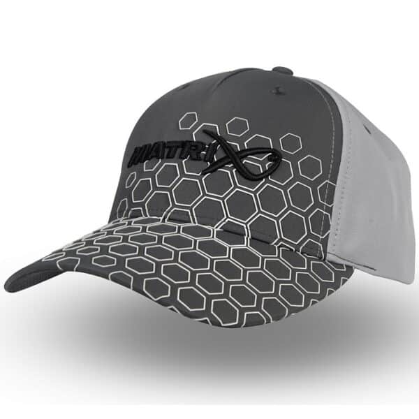 Matrix Hex Print Grey Cap