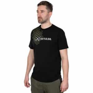 Matrix Hex Print Black T-Shirt (GPR369-374)