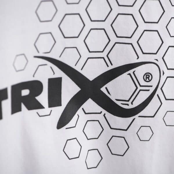 Matrix Hex Print White T-Shirt (GPR381-386) - Image 4