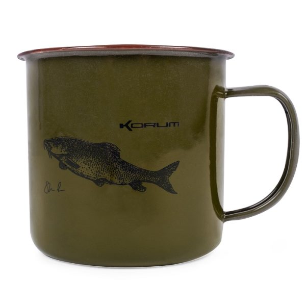 Korum Classic Barbel Enamel Mug