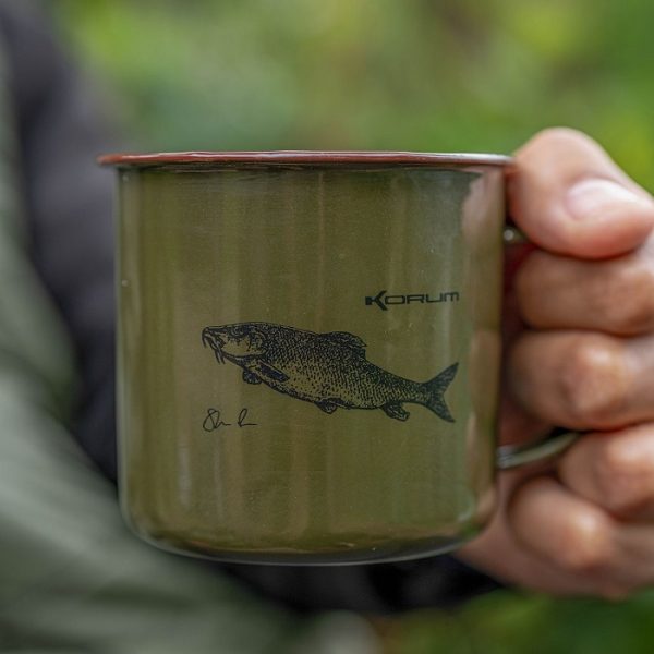 Korum Classic Barbel Enamel Mug (K0310266) - Image 3