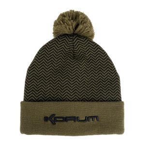 Korum Thermal Beanie Hat Black/Olive (K0350123)