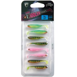 Fox Rage Micro Tiddler Fast UV Mixed Colour Pack 5CM (NMC012-064)