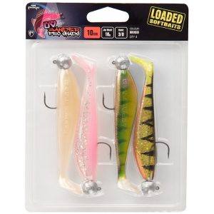 Fox Rage Zander Pro Shad Loaded UV Mixed Colour Pack (NMC017-019)