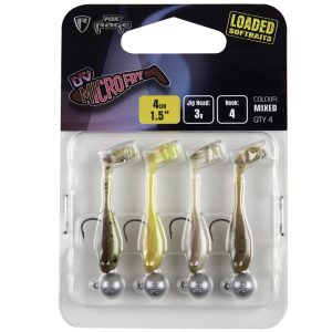 Fox Rage Micro Fry Loaded UV Mixed Colour Pack 4CM/3G (NMC040-057)