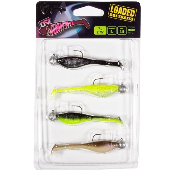 Fox Rage Mini Fry Loaded UV Mixed Colour Pack 7CM/5G (NMC026-056) - Image 3